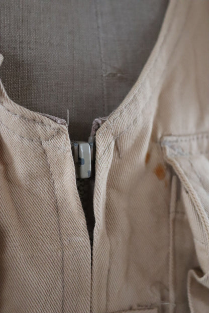 Vintage 1980s 90s wading vest - utility waistcoat - fly fishing - 46" chest