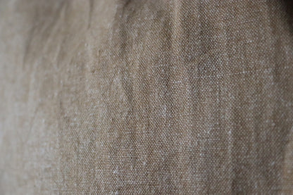 Vintage 1950s workwear jacket - Bullseye Bill hunting - tan brown duck cotton canvas - American chore - Talon zipper - 49” chest