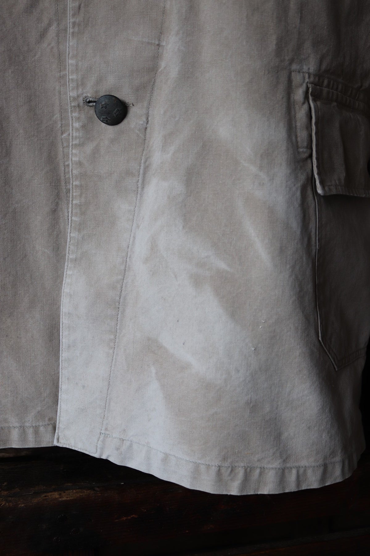 Vintage 1930s Swedish workwear jacket - chore coat - 46" chest