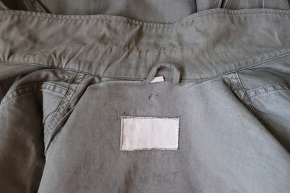 Vintage 1940s 40s US army military M-43 M43 M 43 field utility jacket olive green WW2 41” chest