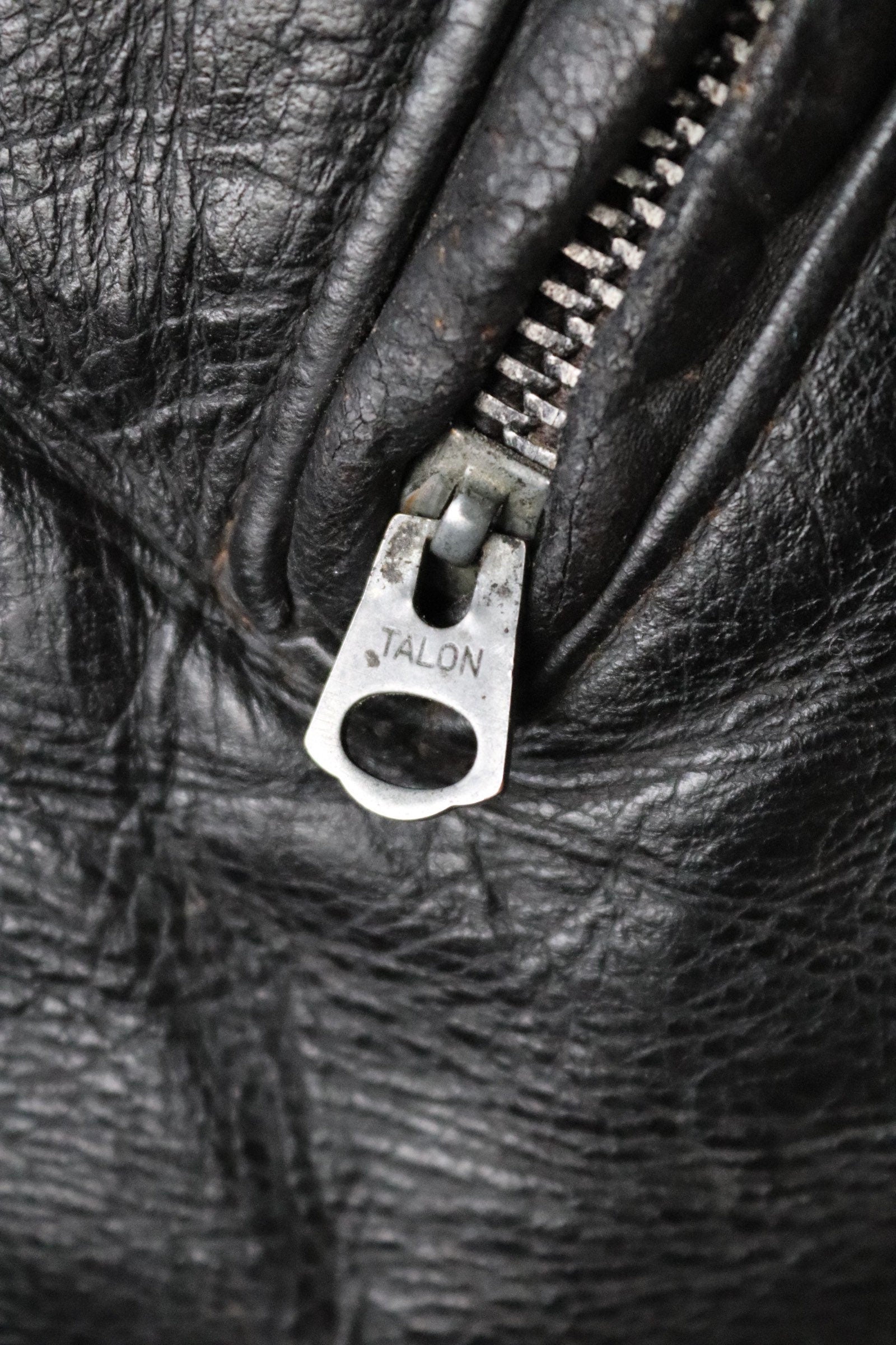 Vintage 1950s 60s black leather Buco jacket - PJ27 - steerhide biker - 46” chest - police motorcycle