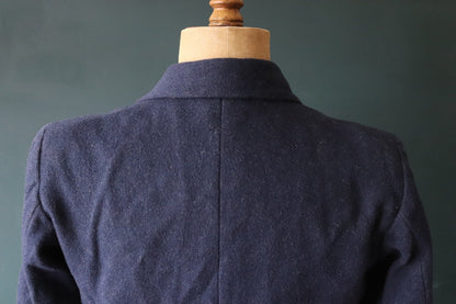 Vintage French wool jacket - 1930s workwear - Belle Jardiniere - 41” chest - firefighter coat
