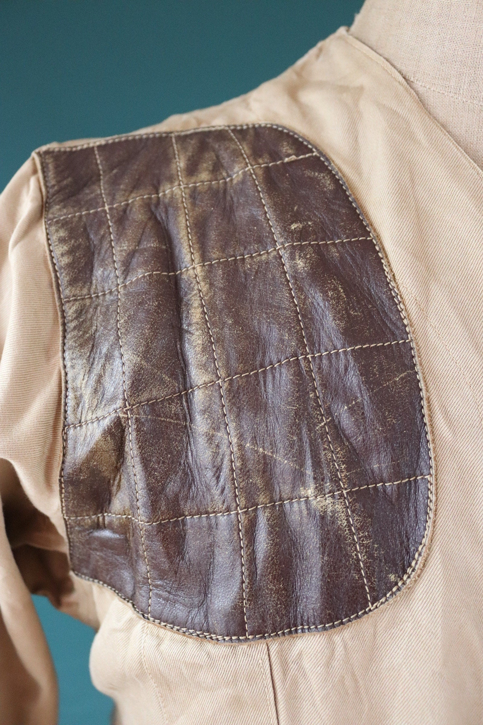 Vintage 1950s 60s shooting jacket - 10-X hunting - rifle club - 38” chest