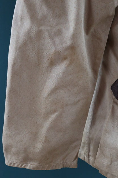 Vintage 1950s 60s shooting jacket - 10-X hunting - 42” chest - rifle club - cloth patches