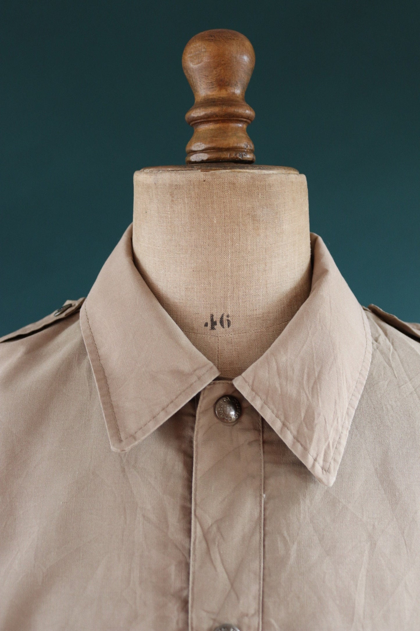 Vintage CC Filson lightweight cotton cruiser shirt jacket 53” chest workwear work chore waterproof hunting CPO