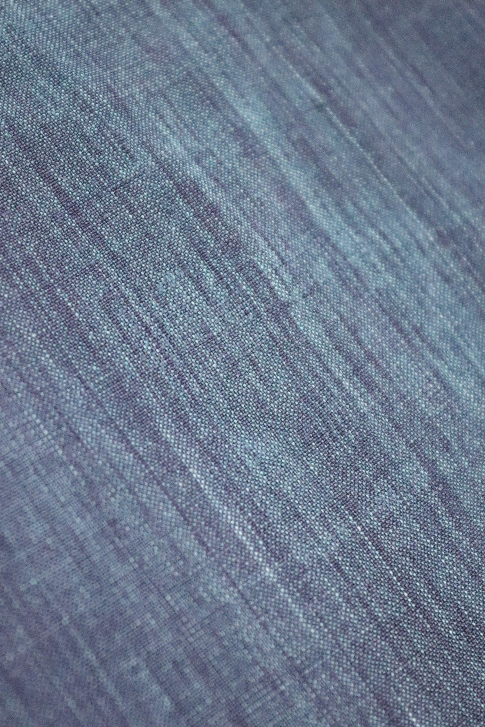 Vintage French linen workwear trousers pants 1930s 1940s indigo maquignon work chore repaired darned 44” x 34”