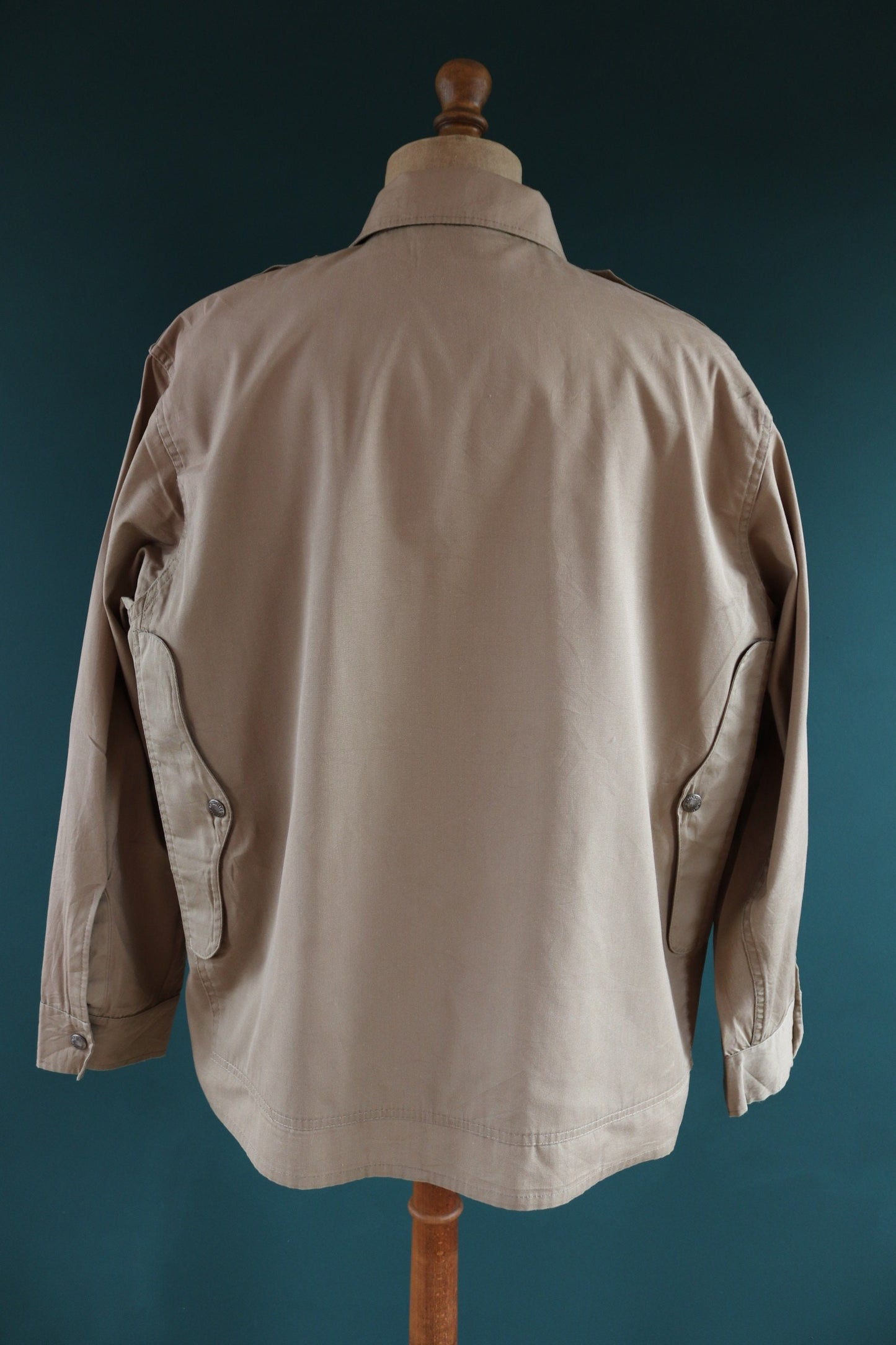 Vintage CC Filson lightweight cotton cruiser shirt jacket 53” chest workwear work chore waterproof hunting CPO