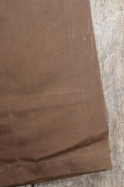 Vintage French chore trousers pants workwear 1960s 1970s SNCF railway railroad engineer work 37” x 28” duck cotton canvas buckle back