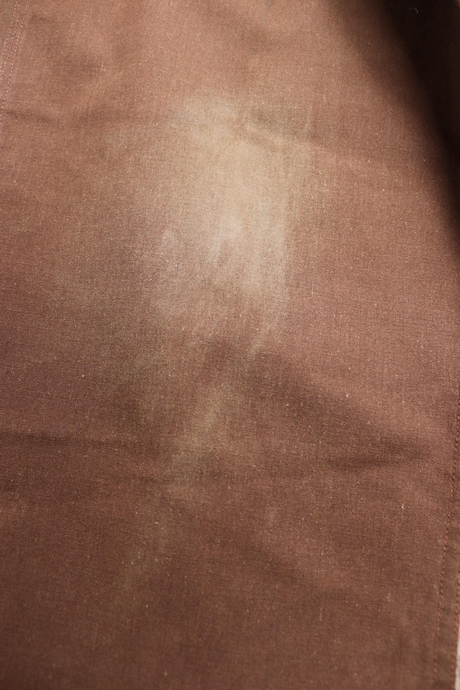 Vintage French workwear trousers - SNCF railway engineer pants - 1960s 70s - 34” x 29” - duck cotton canvas - buckle back