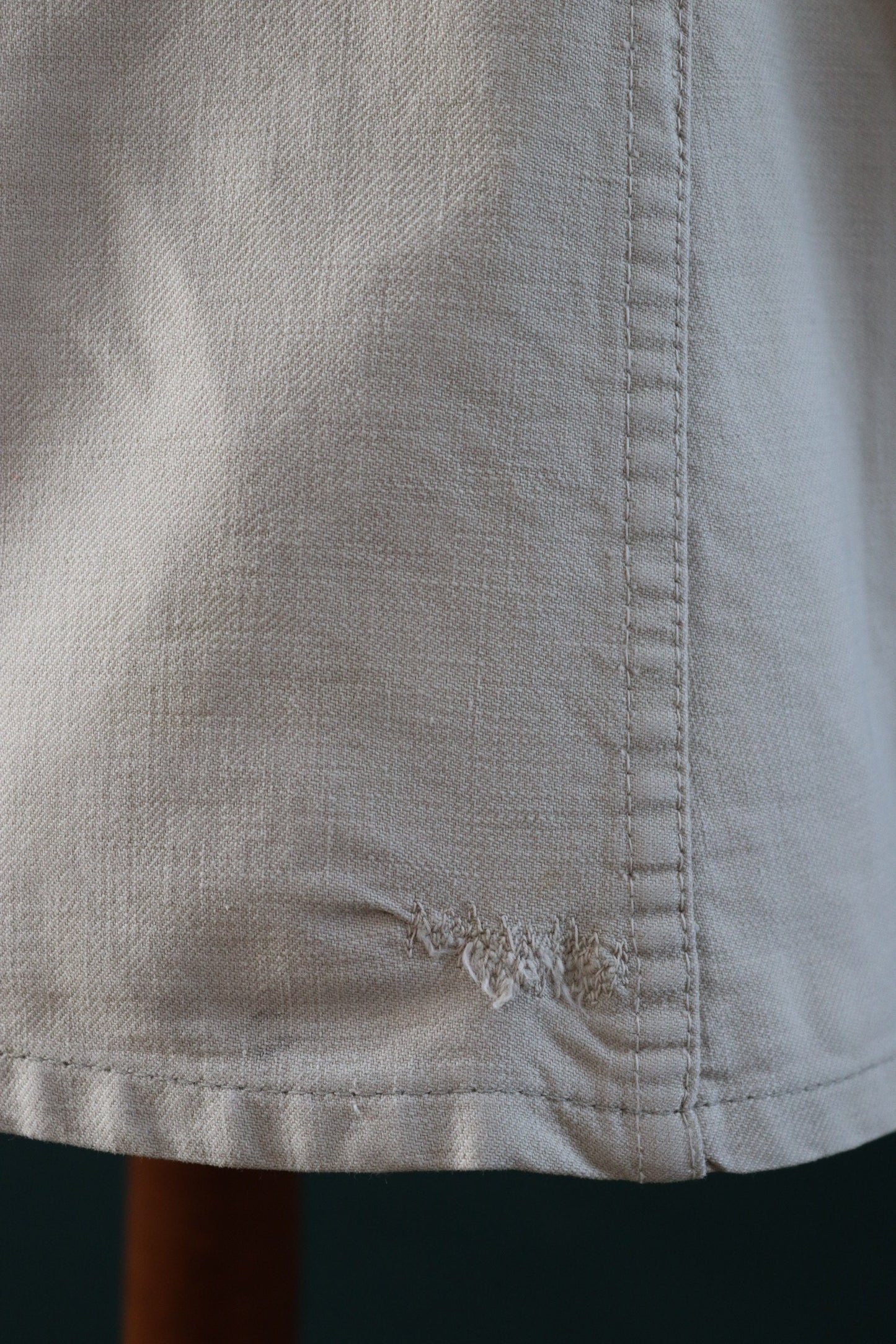 Vintage 1930s Swedish workwear jacket - military chore coat - 41" chest