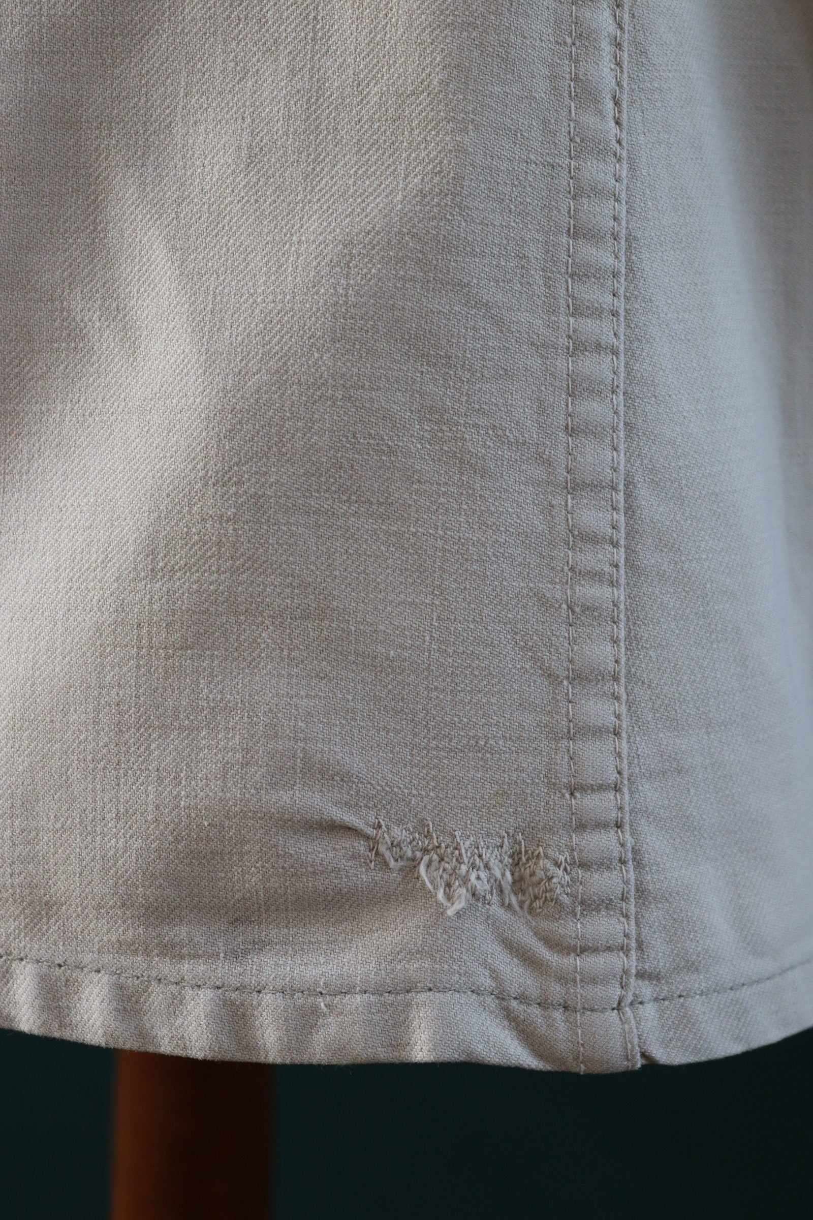 Vintage 1930s Swedish workwear jacket - military chore coat - 41" chest