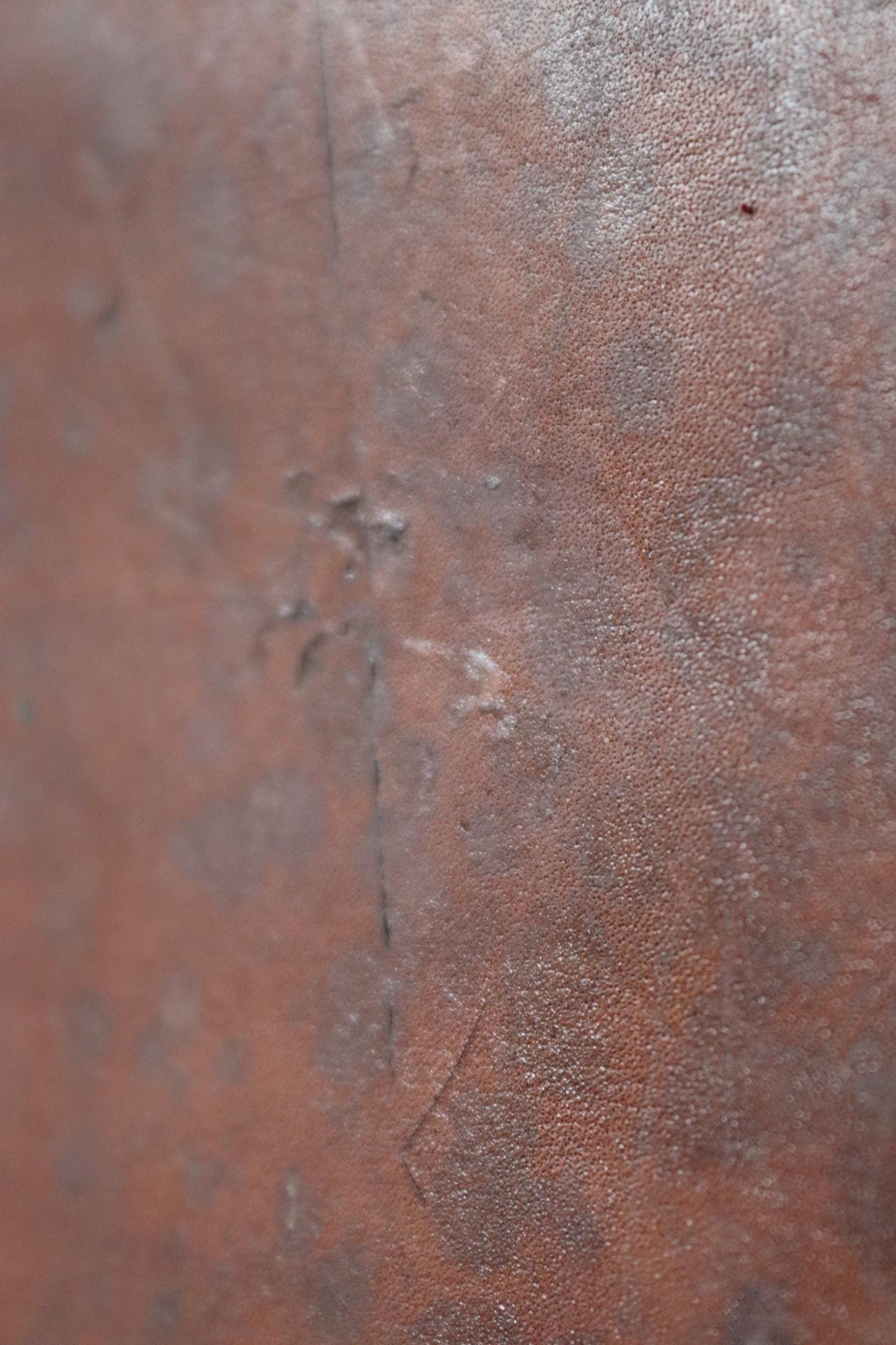 Vintage 1930s 40s brown leather bag - Swedish military workwear - shoulder satchel - luggage for tablet,