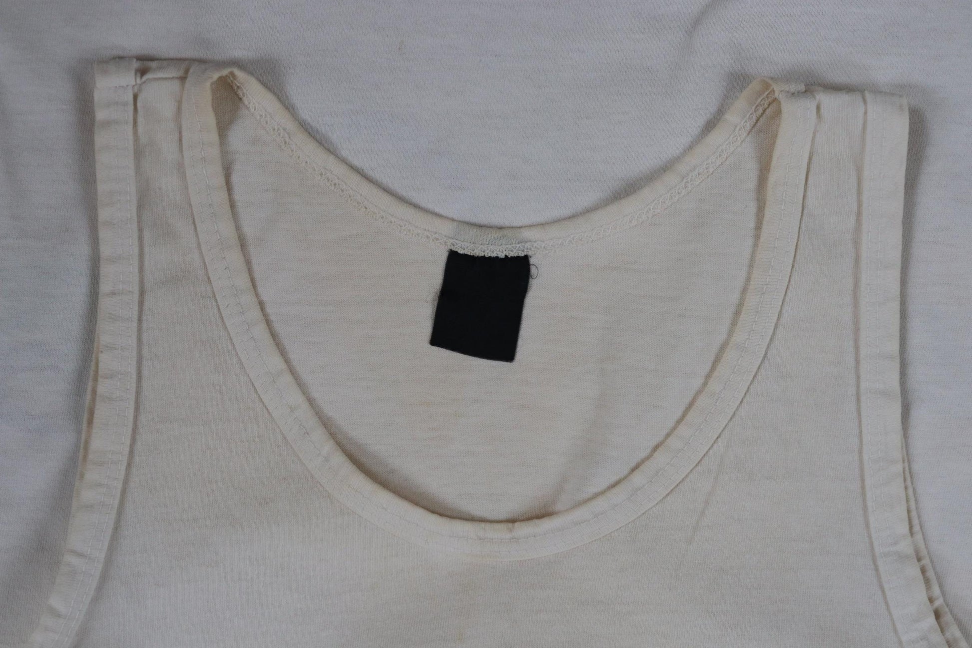 Vintage 1980s vest top - neon singlet - 38" chest