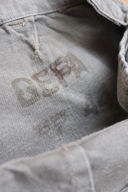 Vintage 1940s 1950s Swedish cargo trousers pants military women’s cotton twill utility workwear work chore 29” 31” x 28”