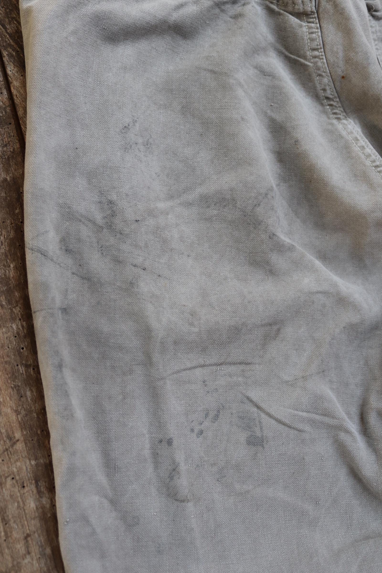 Vintage 1940s 1950s Swedish workwear trousers - military utility pants - buckle back - 36” x 31”