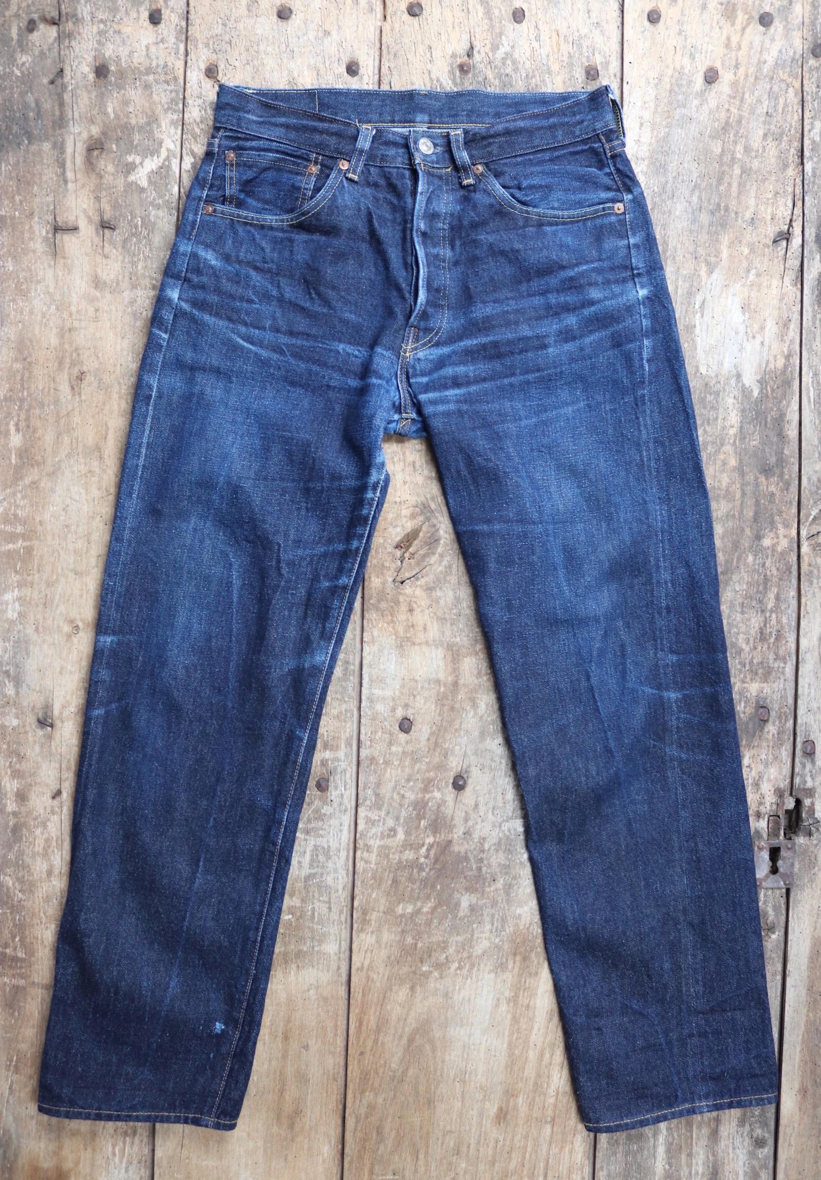 Vintage LVC Levi's 501XX jeans - big E - selvedge denim - 29" x 29"