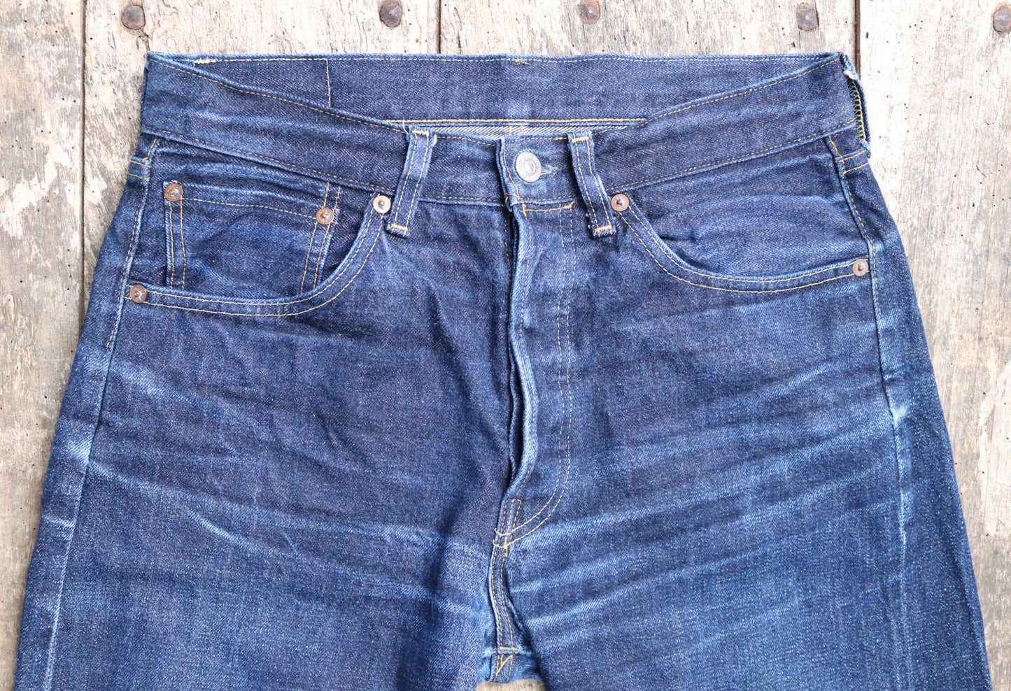Vintage LVC Levi's 501XX jeans - big E - selvedge denim - 29" x 29"