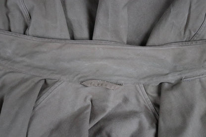 Vintage French army jacket 1950s M47 M 47 field utility military 44” chest khaki green