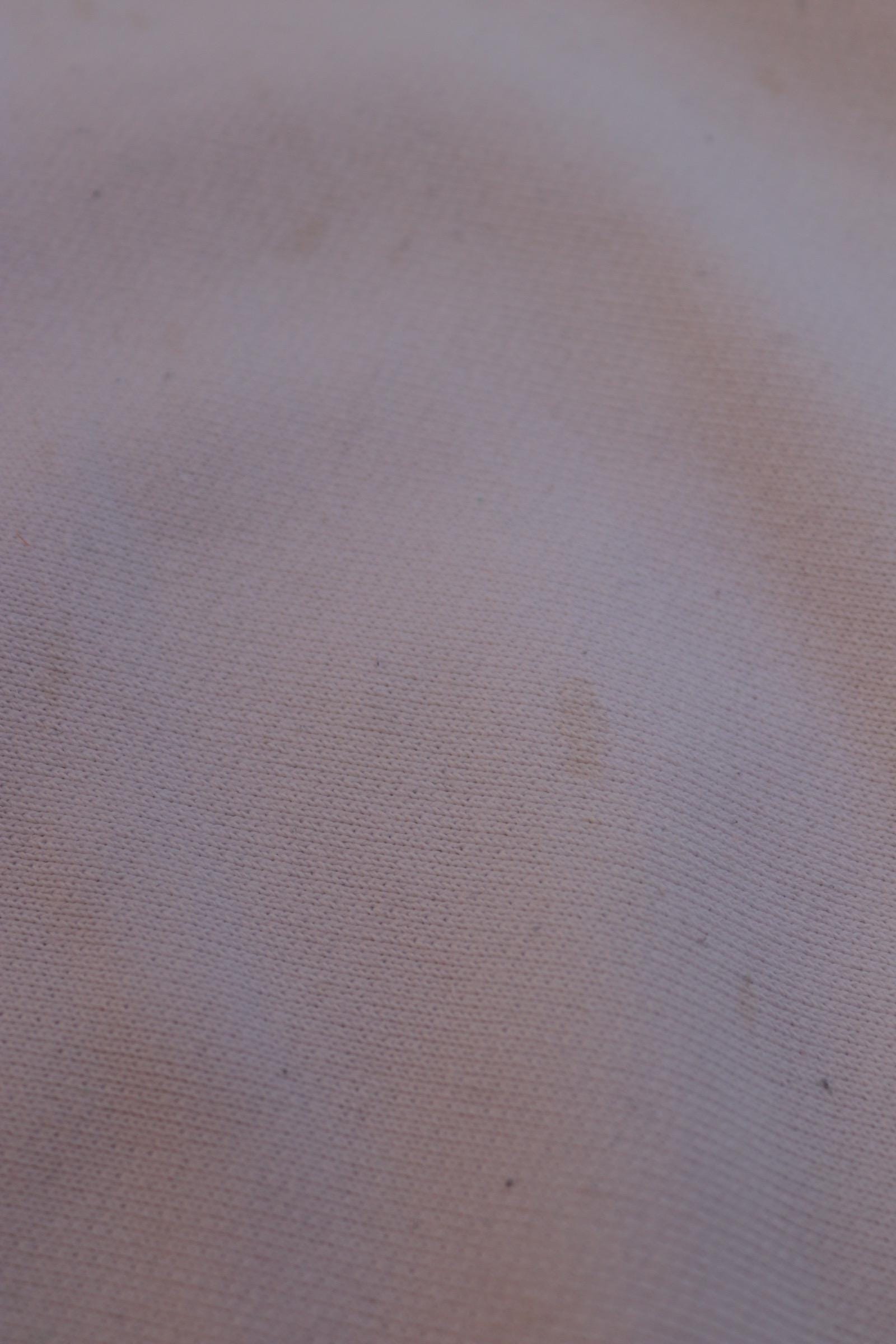 Vintage 1990s 90s Champion white plain short sleeve warm up sweatshirt 39" chest sports sportswear reverse weave