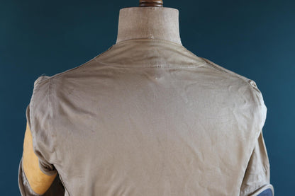 Vintage 1950s 60s shooting jacket - 10-X hunting rifle - 39” chest - half belt action back