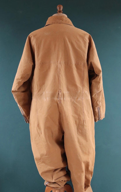 Vintage WW2 French military flight suit pilot aviation Eclair zippers 1930s 1940s