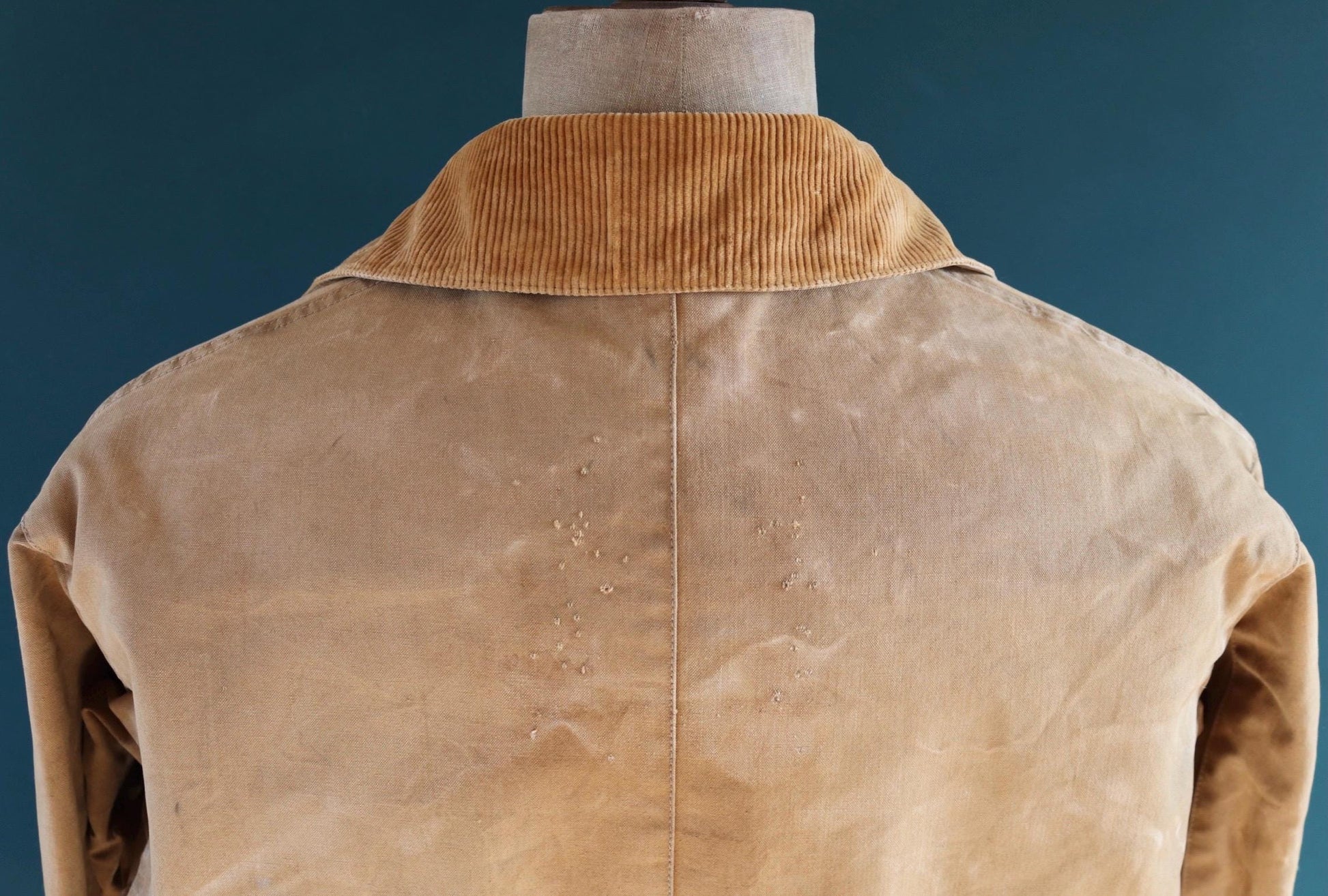 Vintage 1930s Duxbak Utica hunting jacket - brown duck cotton canvas - American workwear - 50” chest