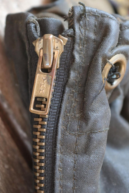 Vintage 1970s Belstaff waxed cotton motorcycle trousers - 26” 28” 30” - trial bike racing