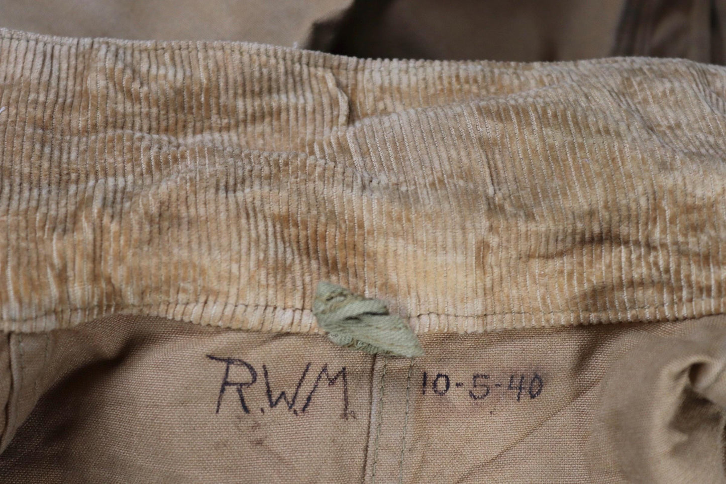Vintage 1930s 30s 1940s 40s Red Head tin cloth duck cotton canvas hunting shooting jacket 42” chest American workwear work chore