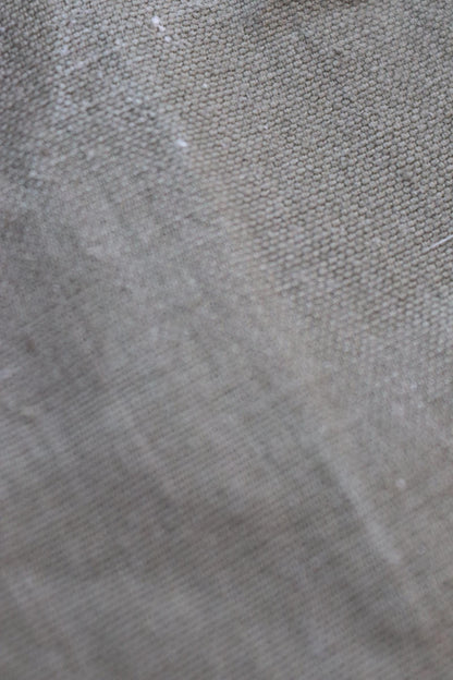 Vintage French military motorcycle trousers - 1950s army workwear overalls - khaki green cotton canvas - dispatch rider pants - 38” x 29”
