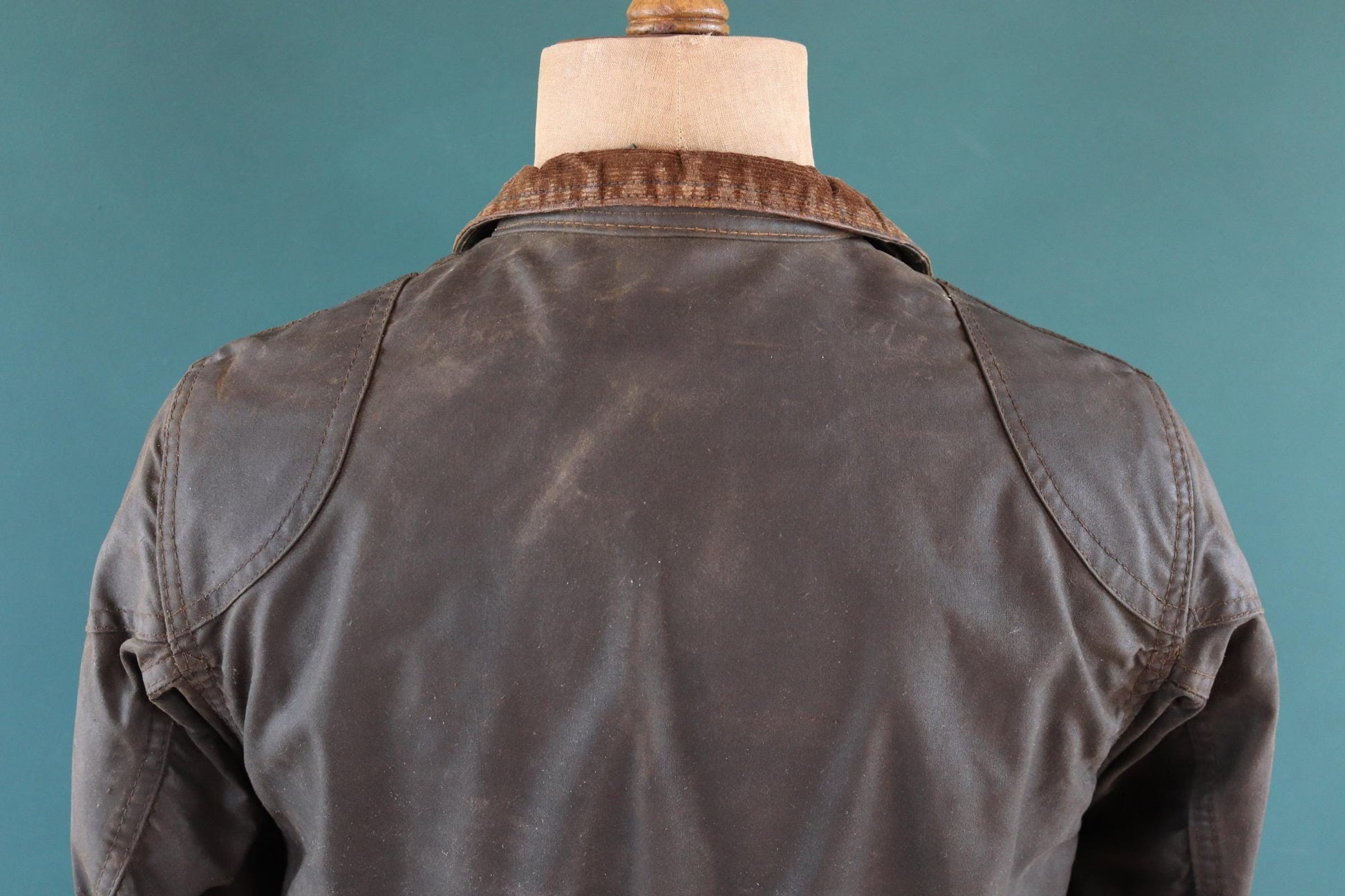 Vintage 1970s Belstaff International jacket - waxed cotton - motorcycle trial bike racing - 40" chest