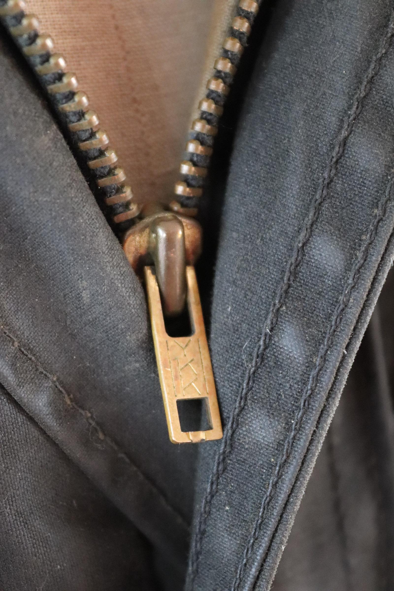 Vintage 1970s Belstaff International jacket - waxed cotton - motorcycle trial bike racing - 40" chest