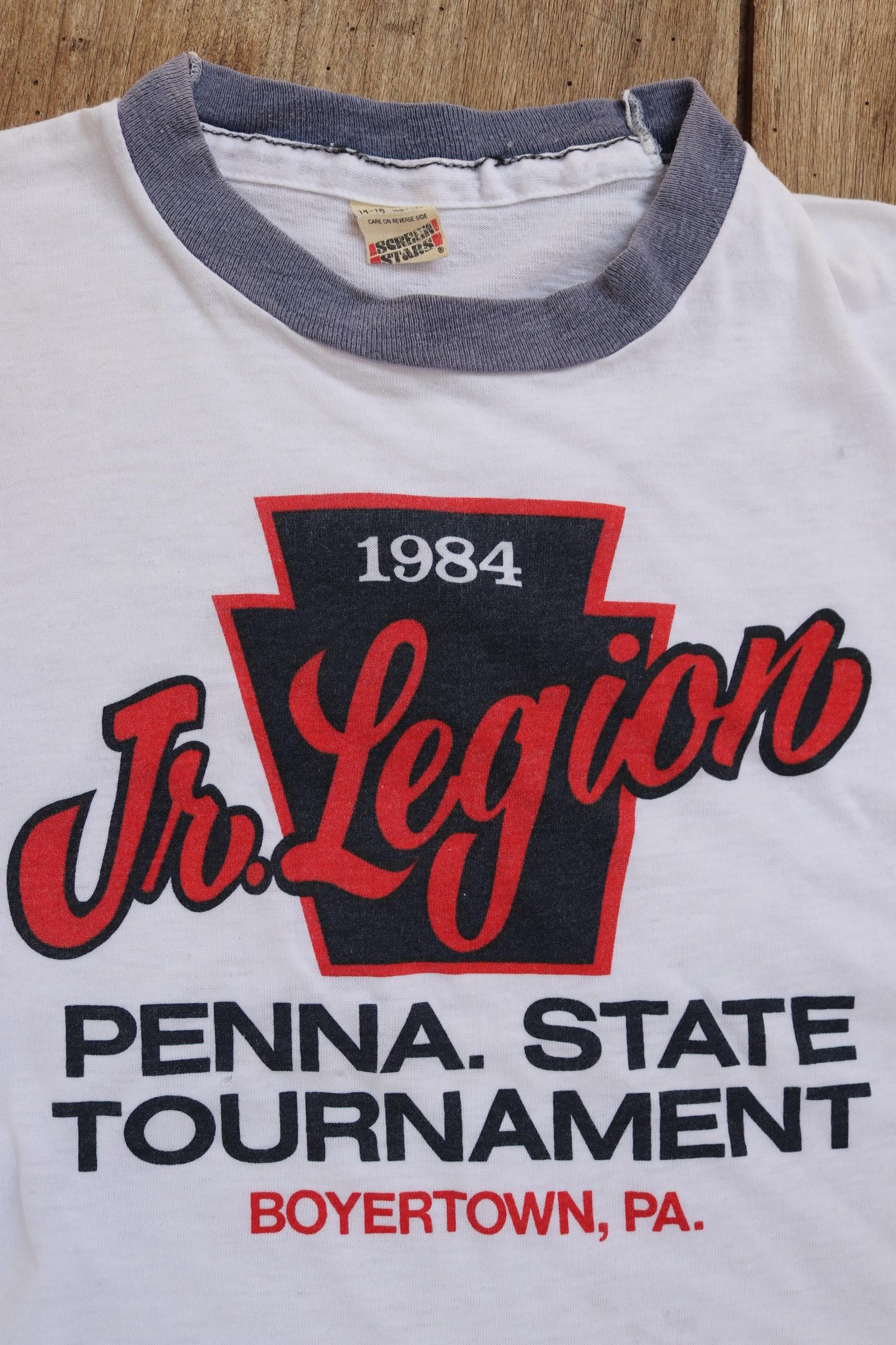 Vintage 1980s kids t shirt - junior legion - sportswear - 32” chest