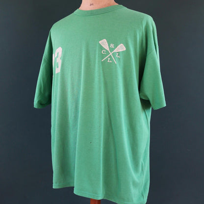 Vintage 1990s lacrosse t shirt - sports print - 52” chest