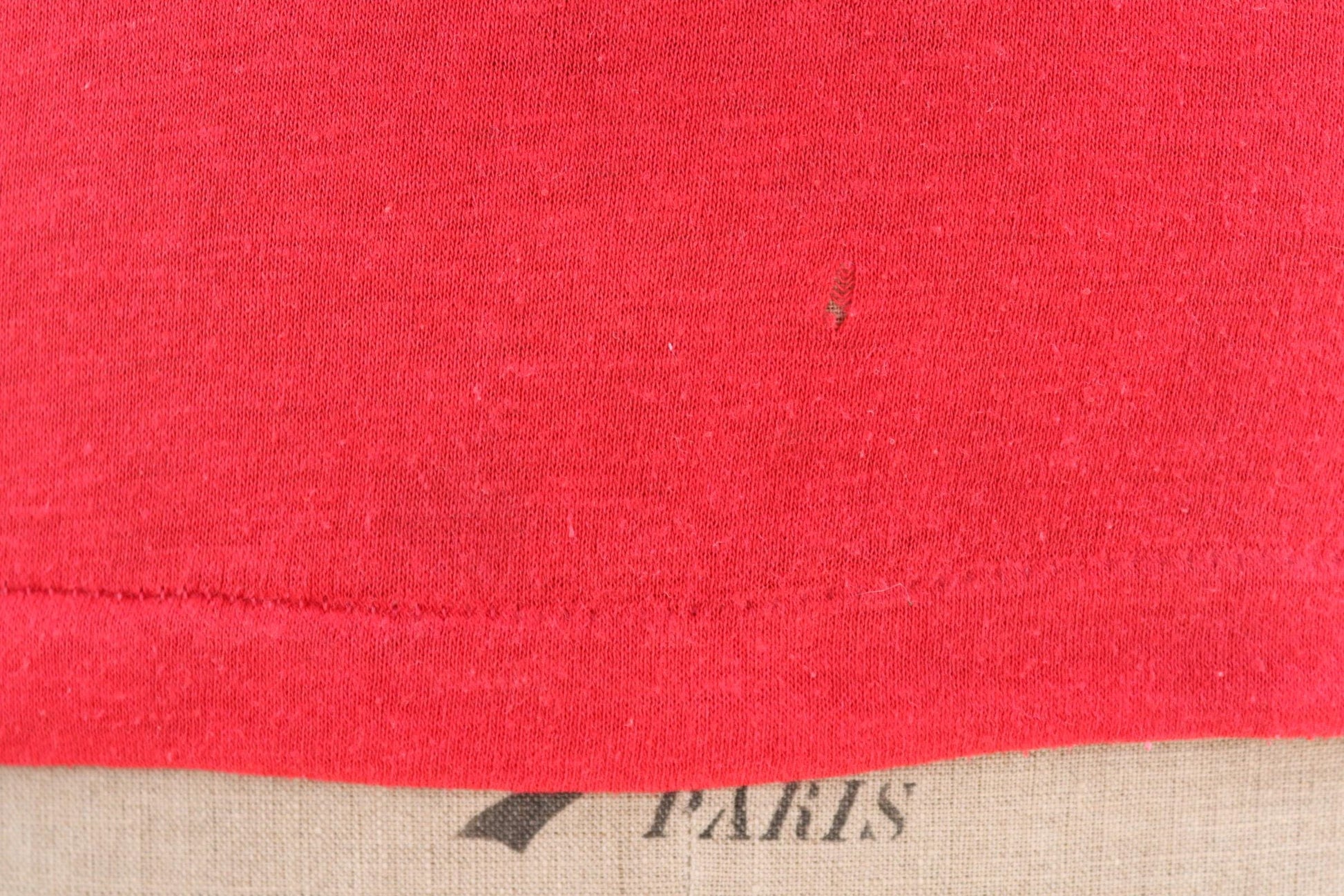 Vintage 1980s Special Olympics volunteer t shirt - Coca Cola print - faded red tee - 36” chest