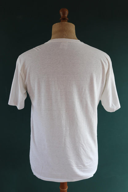 Vintage 1980s Chicago t shirt - dancefloor print - house music - 40” chest