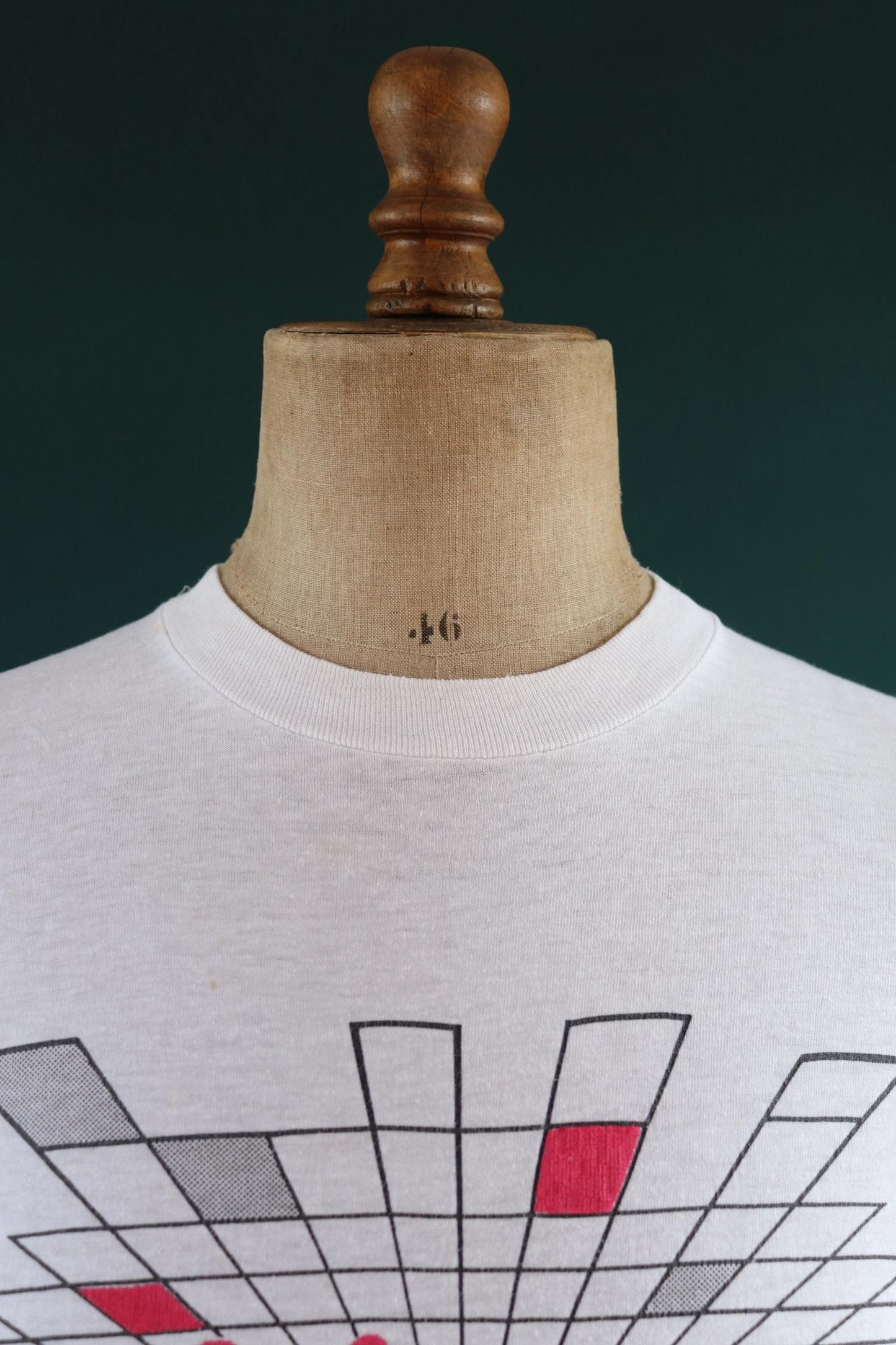 Vintage 1980s Chicago t shirt - dancefloor print - house music - 40” chest