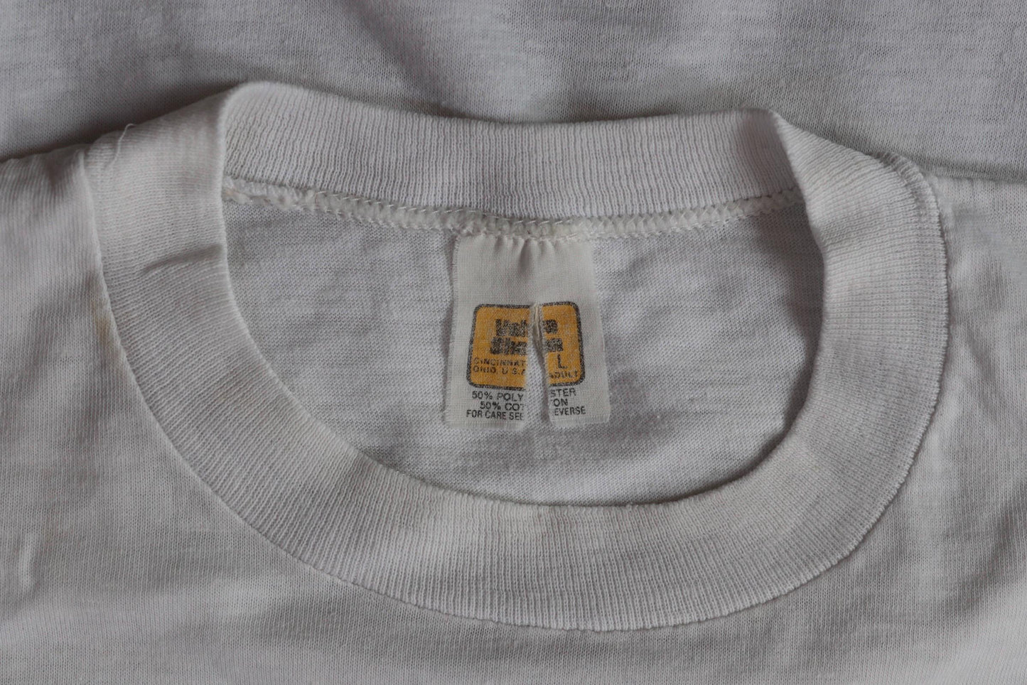 Vintage 1980s Chicago t shirt - dancefloor print - house music - 40” chest