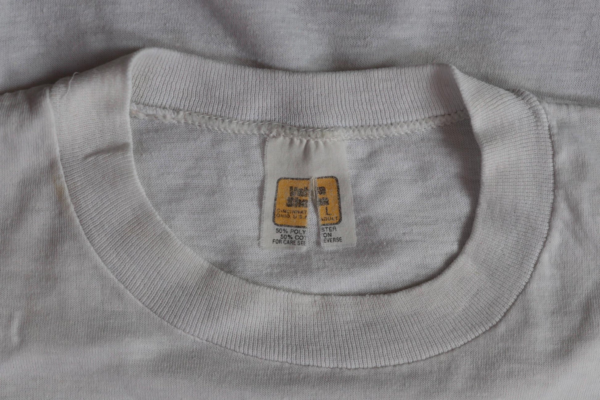 Vintage 1980s Chicago t shirt - dancefloor print - house music - 40” chest