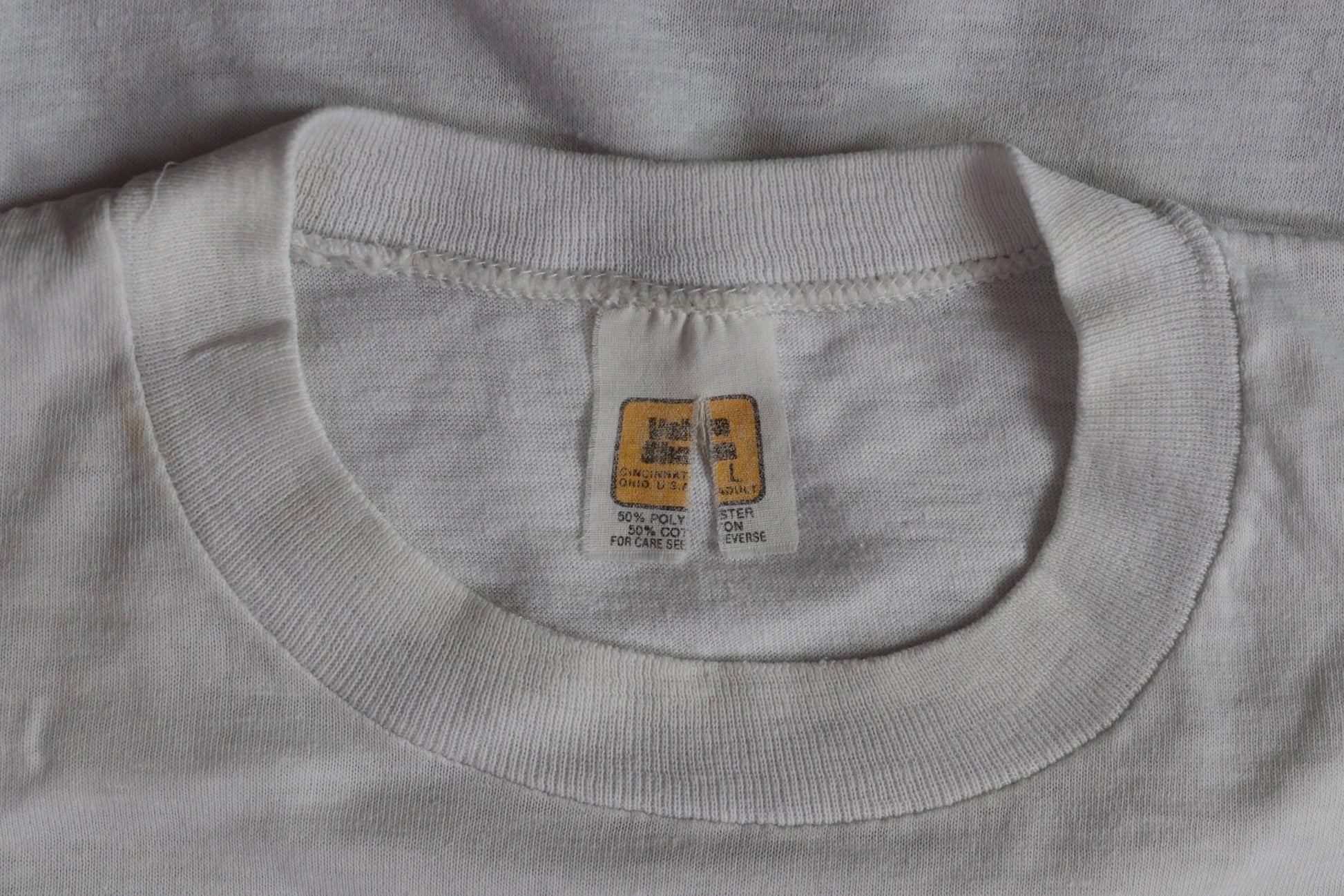 Vintage 1980s Chicago t shirt - dancefloor print - house music - 40” chest