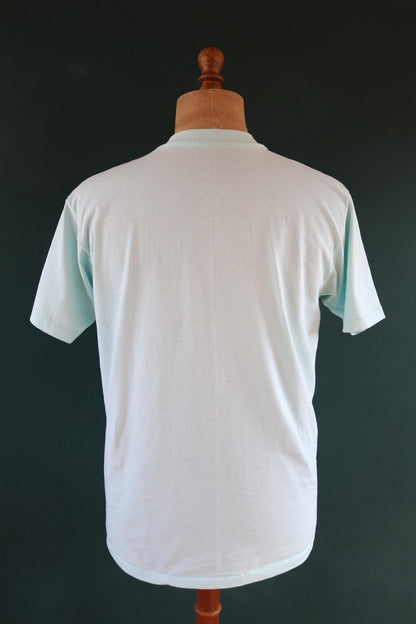 Vintage 1990s tourist t shirt - New Hampshire print - mint green - 41” chest