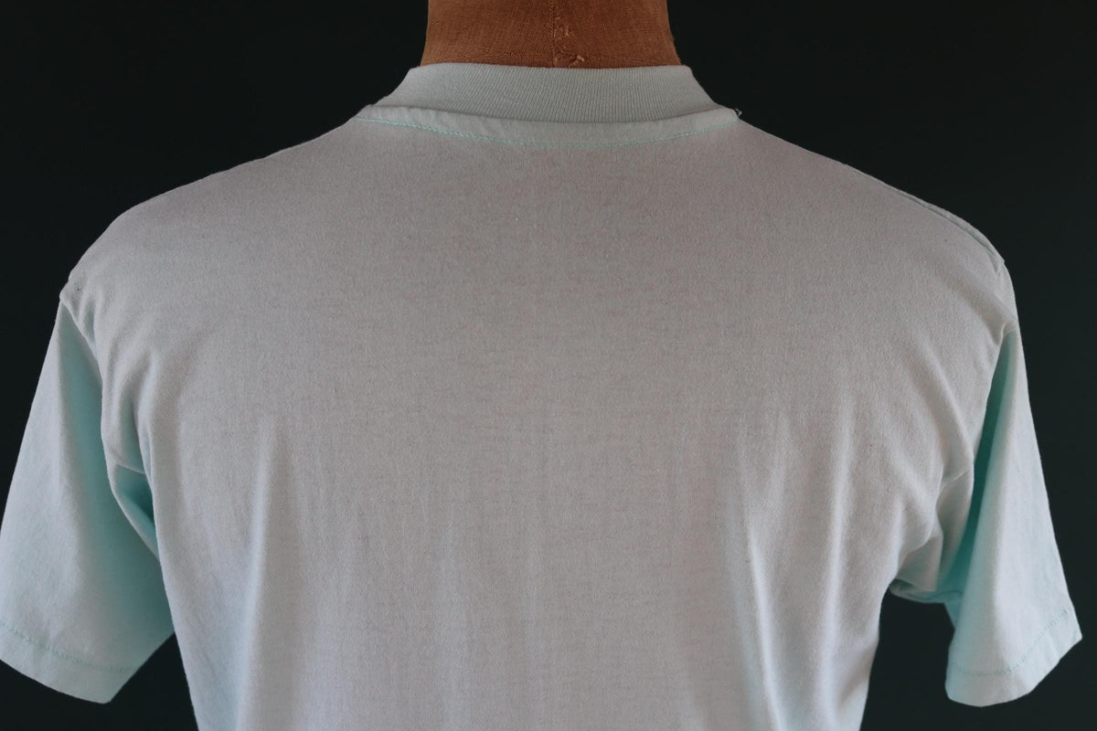 Vintage 1990s tourist t shirt - New Hampshire print - mint green - 41” chest