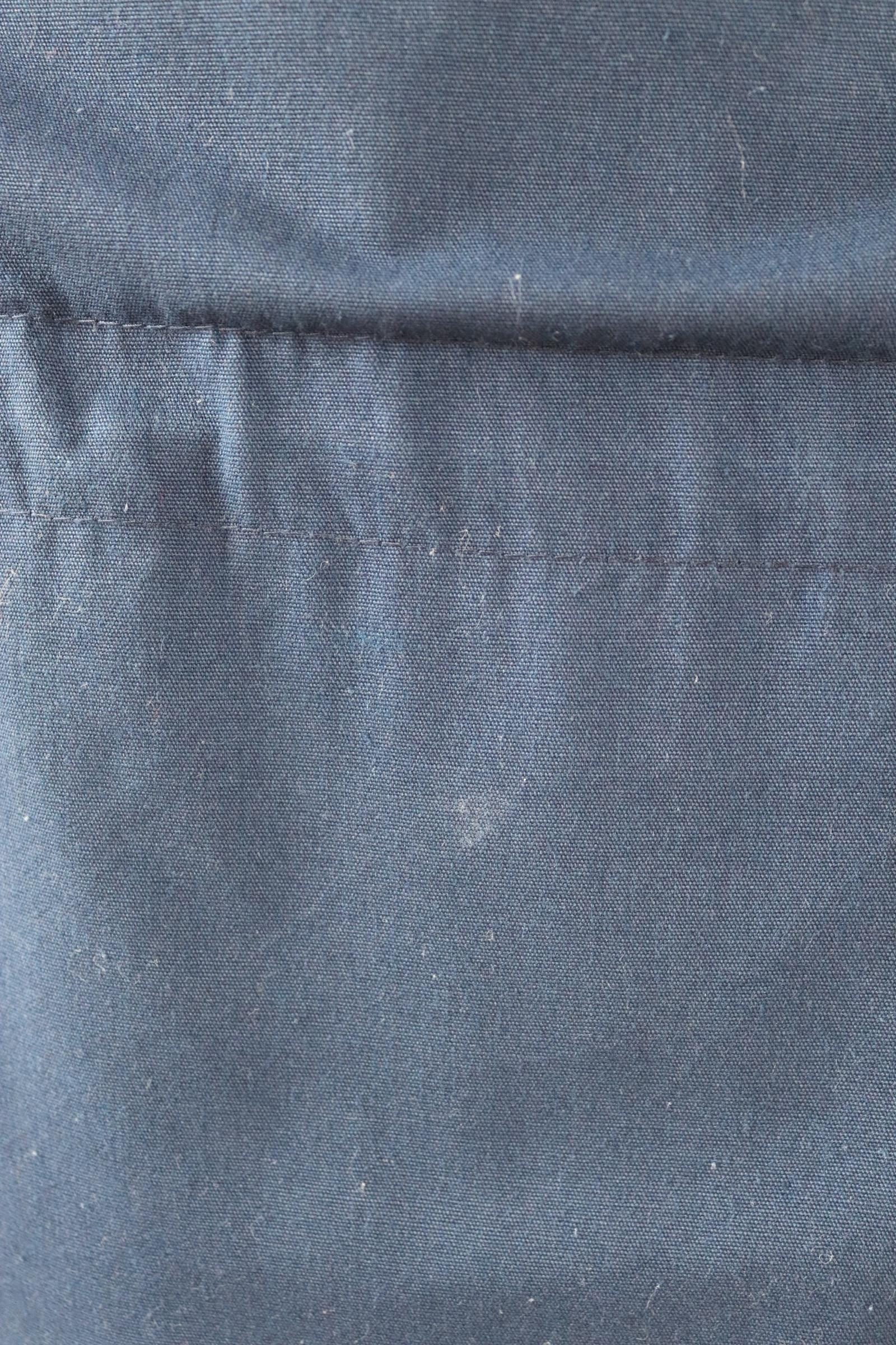 Vintage 1970s 80s blue Norwegian smock - skiing anorak - 44” chest