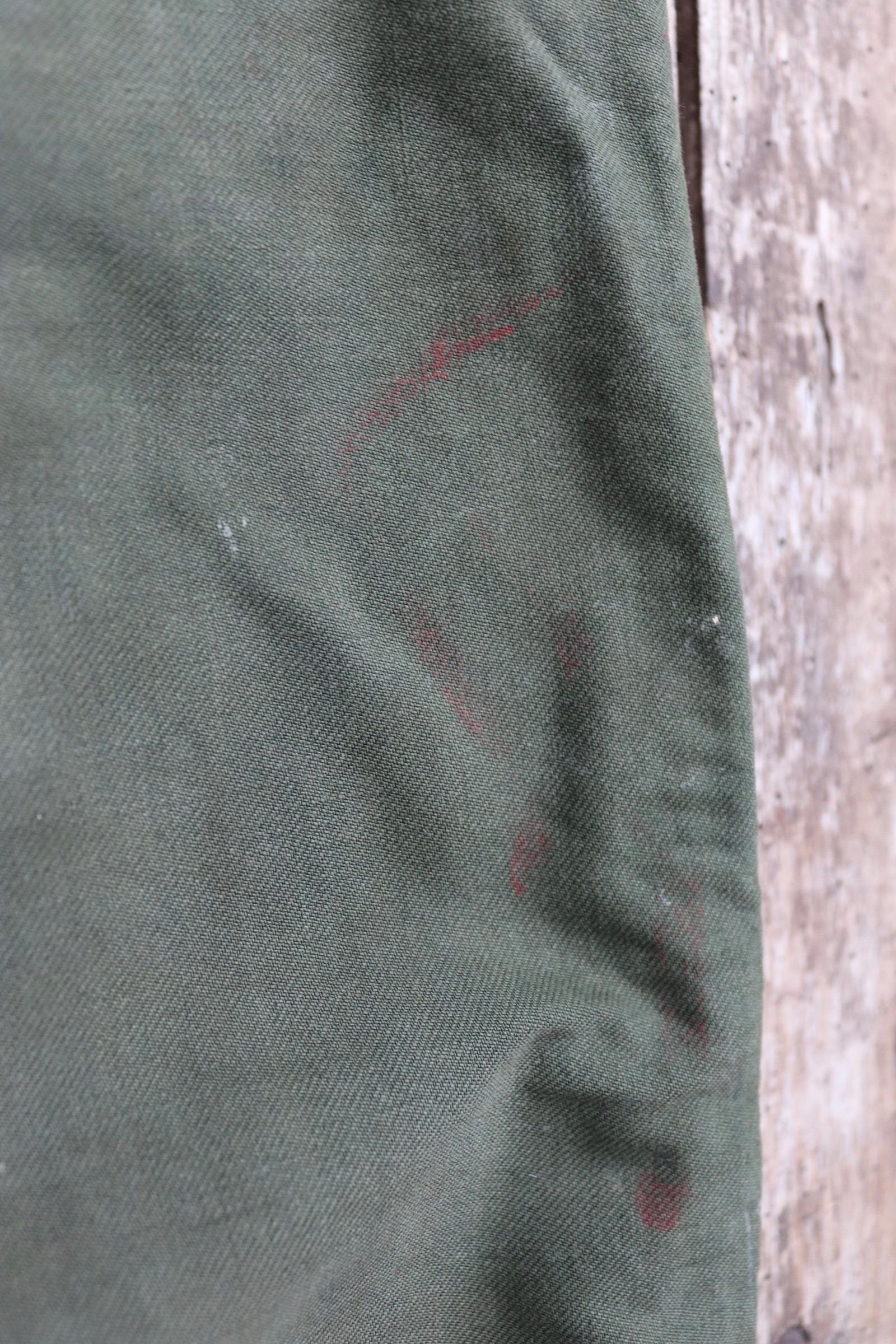 Vintage 1940s 50s Swedish military workwear trousers - utility chore pants - buckle back - 34” x 30”