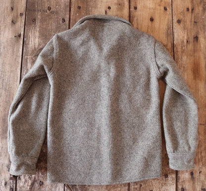 Vintage 1980s Woolrich camp shirt - wool CPO - 35” chest
