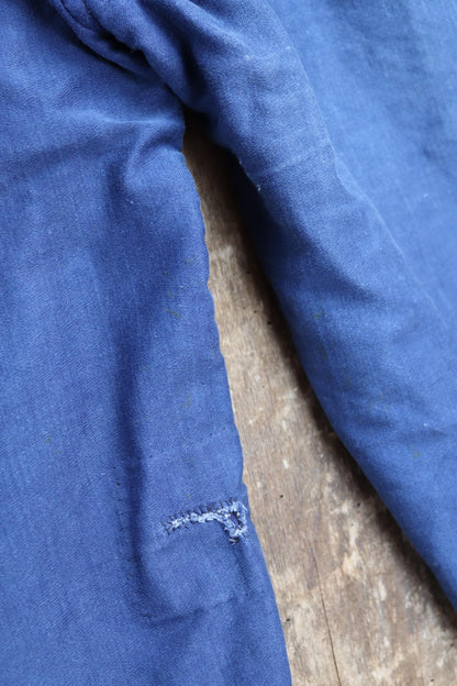 Vintage 1940s 50s French workwear trousers - moleskin chore pants - buckle back - 32” x 25”