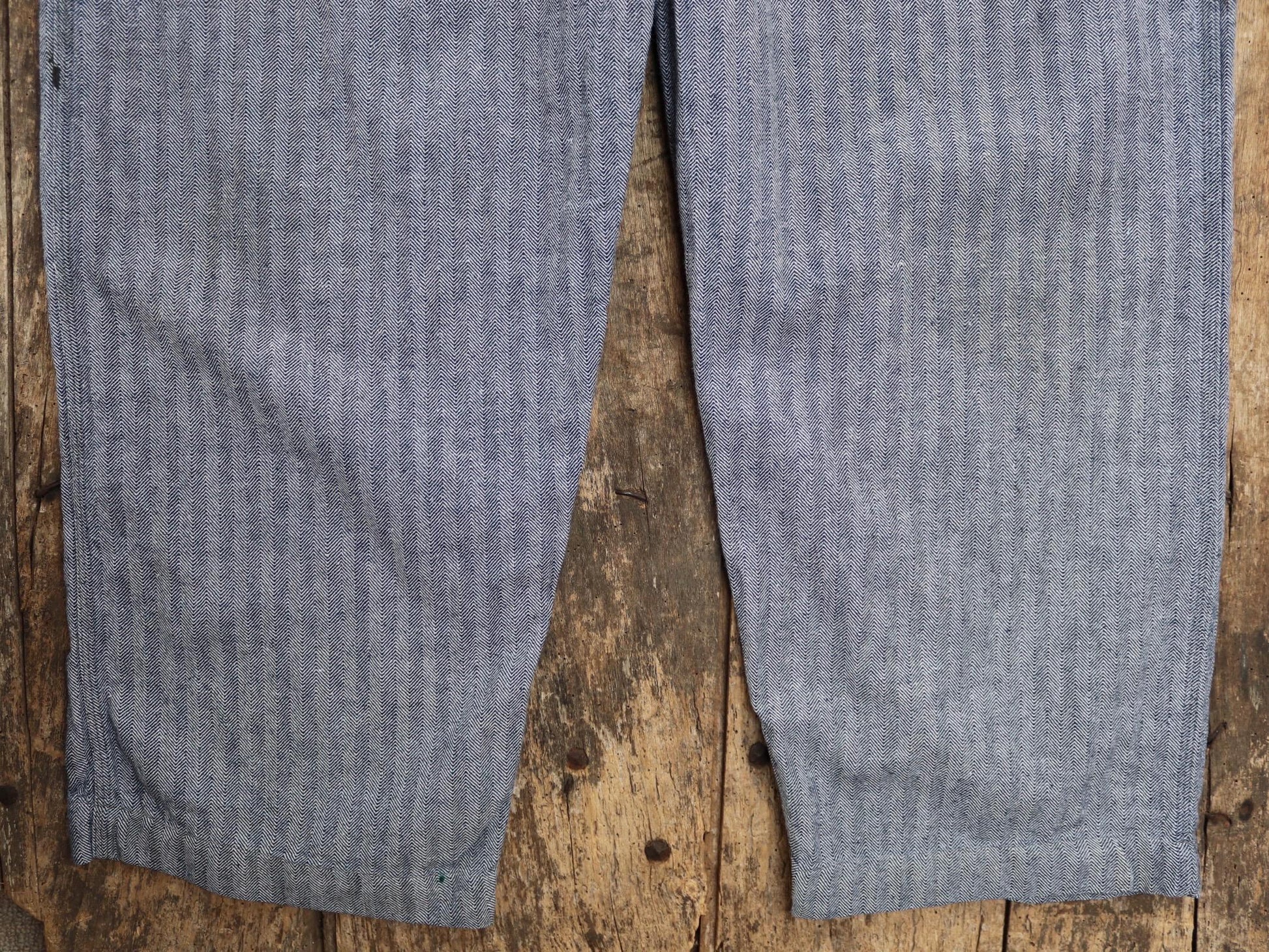 Vintage 1960s workwear coveralls - herringbone denim overalls - 46” x 39” x 32” - mechanic boiler suit - Goodwood outfit