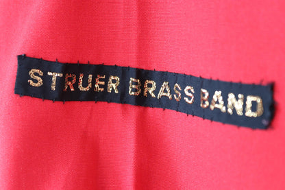 Vintage 1970s 80s red Danish smock - hiking anorak - 45” chest - for skiing or walking