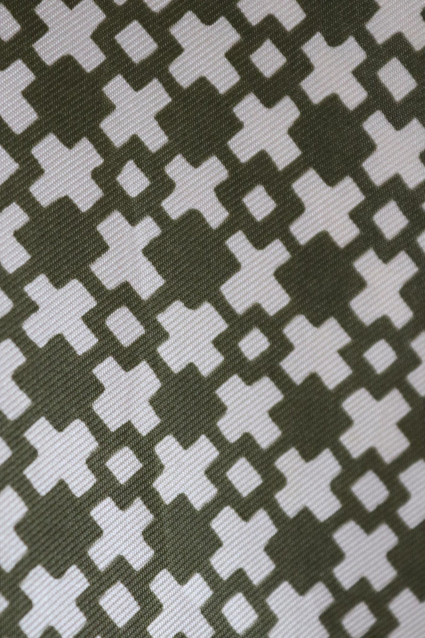 Vintage mens neck scarf - green and cream - mod style - Goodwood festival - wedding attire