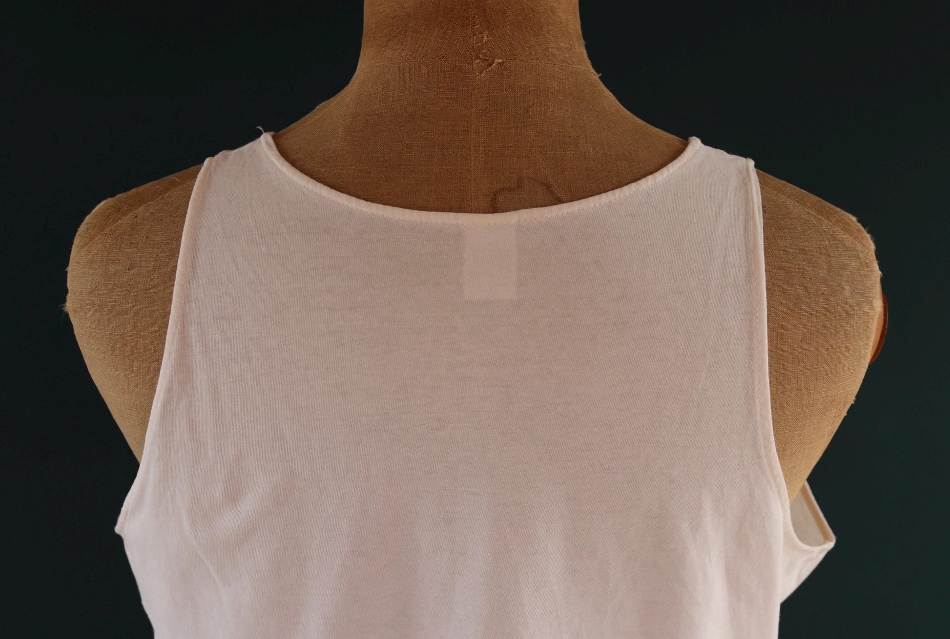 Vintage 1990s Jamaica faded neon vest - No Problem - surf style for beach or gym - singlet t shirt - 43” chest