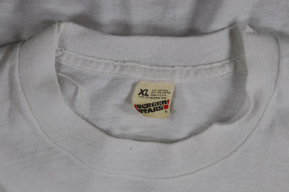 Vintage 1990s NHRA t shirt - capped sleeve - drag racing - 41” chest